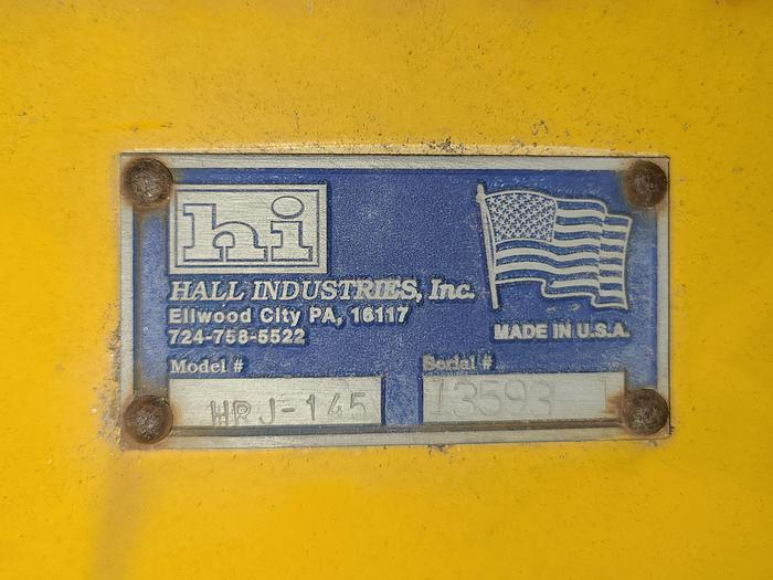 Used Hall Industries Model: HRJ-145 For servicing the EMB/ERJ 135-145 Aircraft