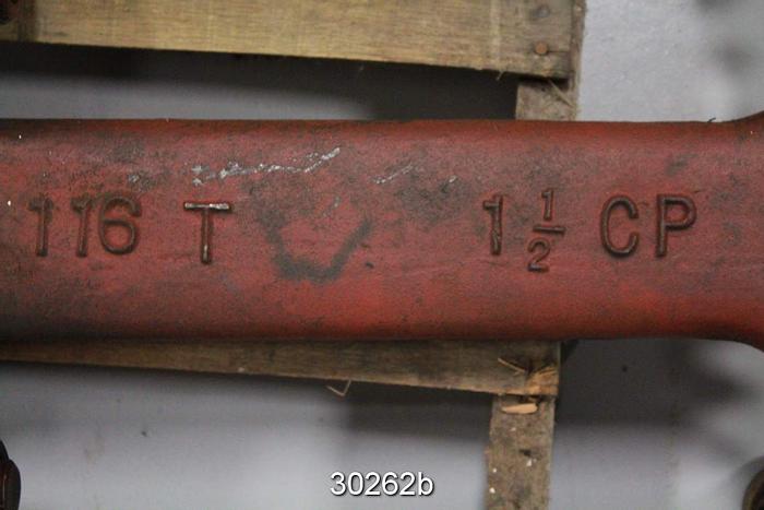 Used Lawton 116 Teeth Dryer Gear #30262