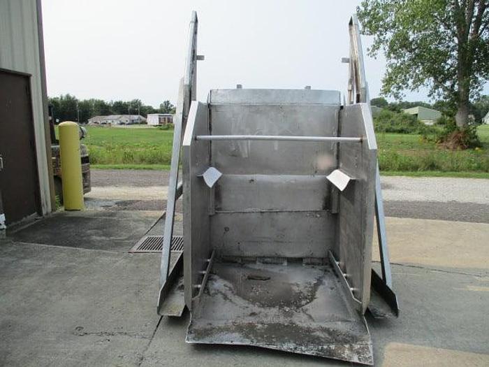Used AFECO Vat Dumper; Md#15C; Two-Stage; 8' Dump Height