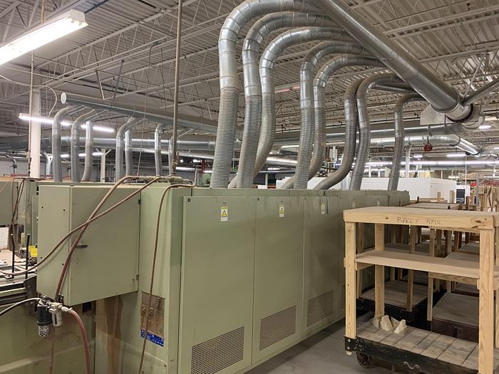 Used SCMI TOPSET-23, 8-SPINDLE MOULDER