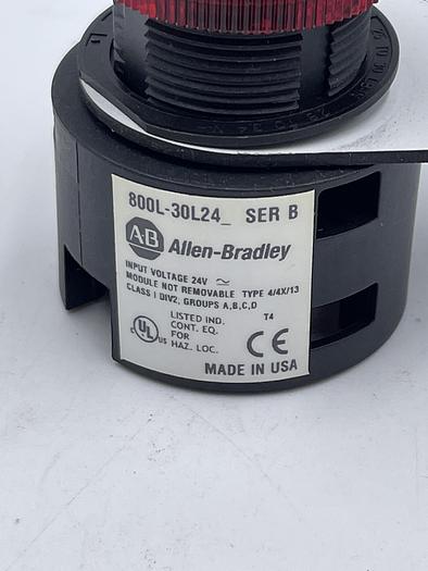 Used Allen-Bradley 800L-30L24 Ser B 