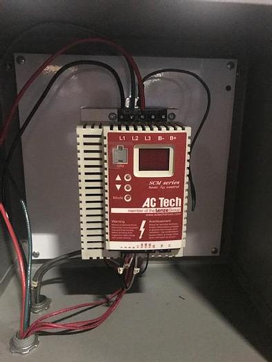 Used 62" BECK SINGLE ROTARY KNIFE SHEETER W/ OUTPUT CONVEYOR