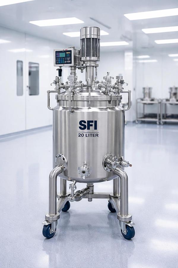 Used 20 liter SFI Jacketed Mixing Tank