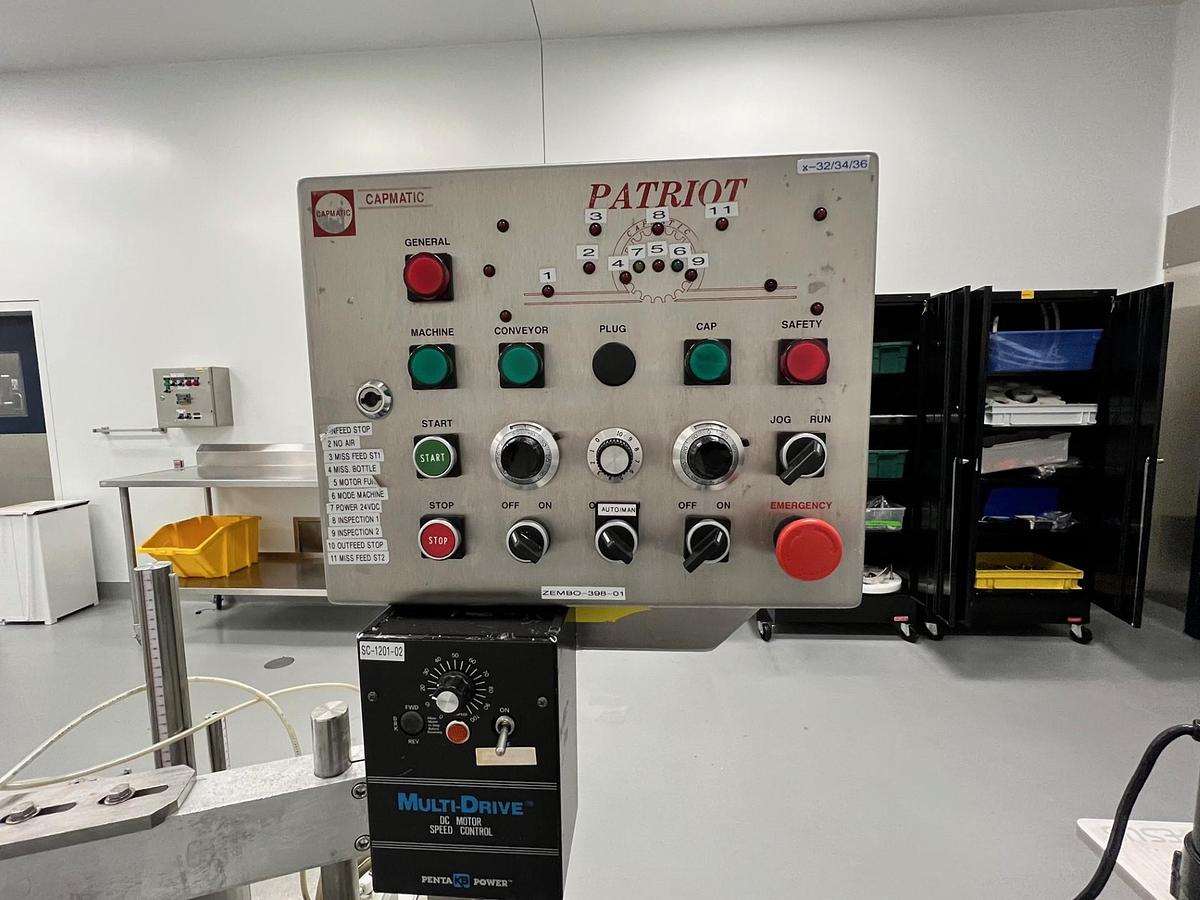 Used Capmatic  Patriot  F-2  liquid  filler