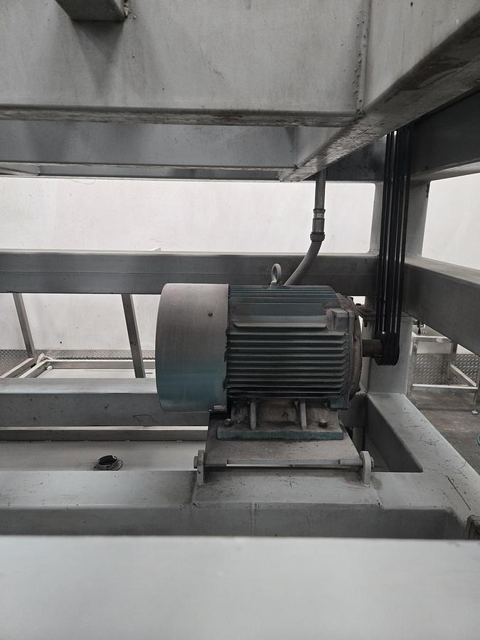 Used 15,000 Liter stainless steel double ribbon blender