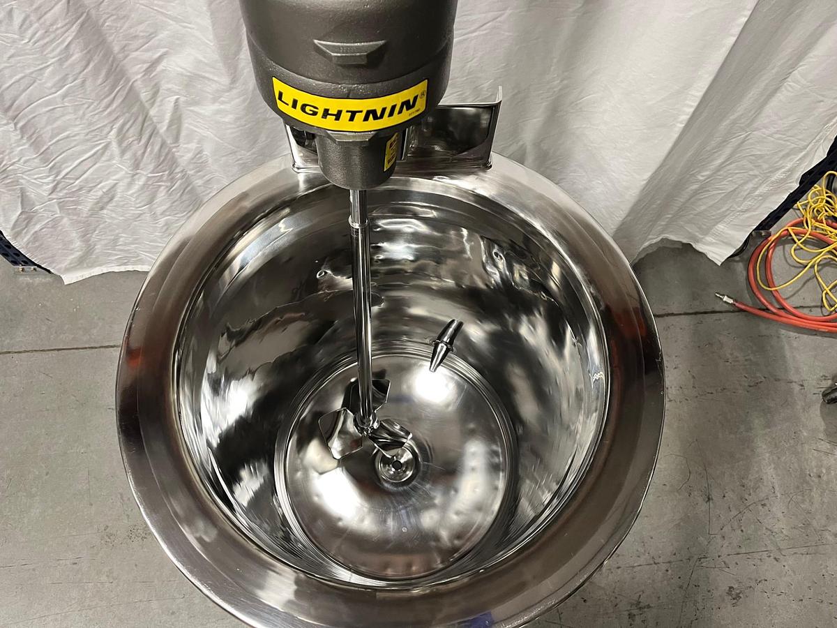 Used Stainless  fabricators  125  liter  jacketed  tank