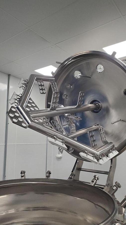 Used New 2000  Liter IKA Jacketed Triple Motion Tank