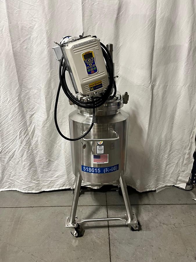 Used 50  Liter  SEI  Jacketed  Mixing  Tank