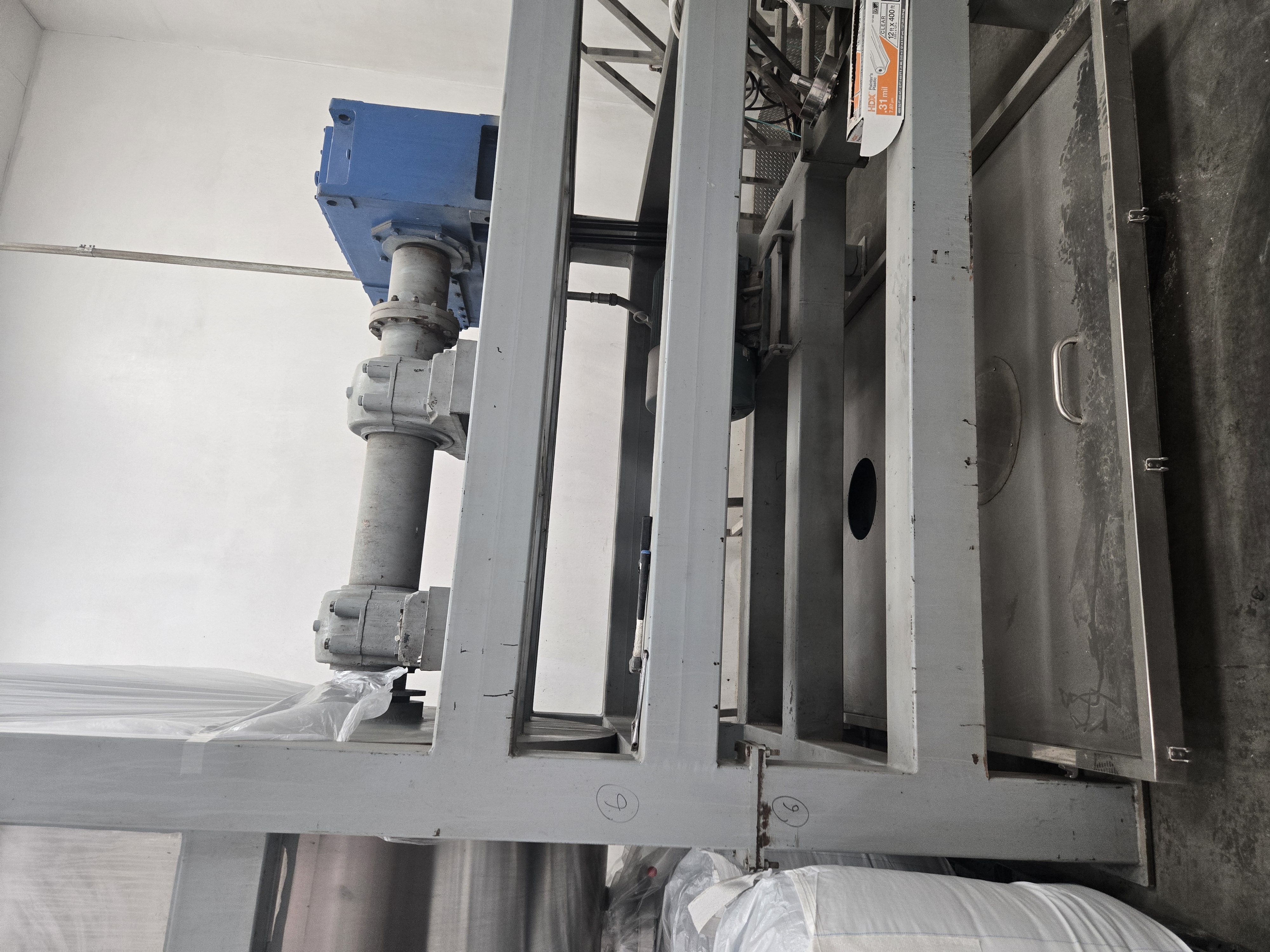 Used 15,000 Liter stainless steel double ribbon blender