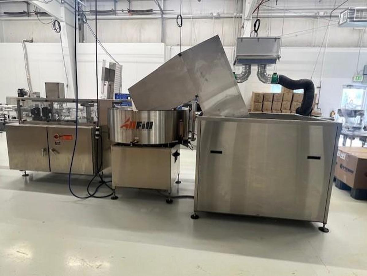 Used Liquid Energy Shot Bottling Line