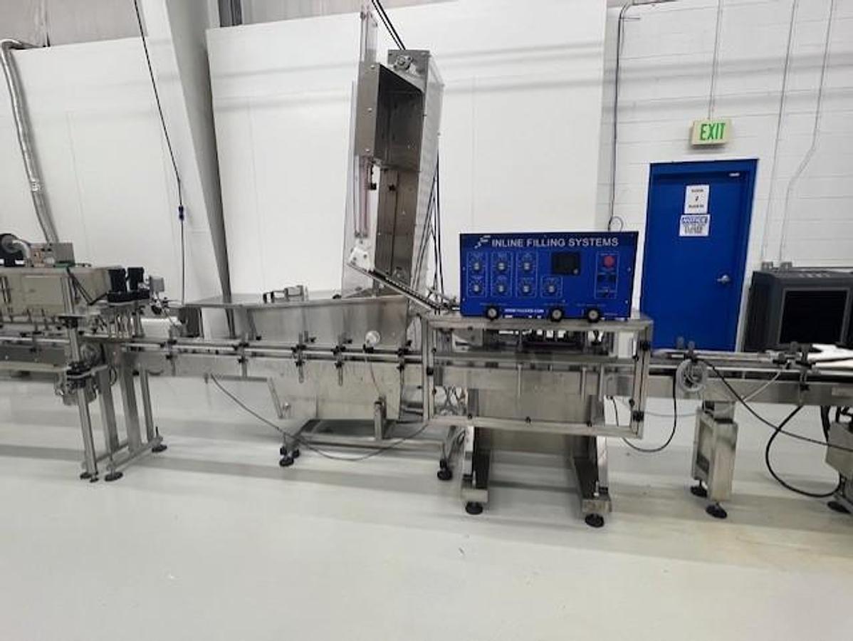 Used Liquid Energy Shot Bottling Line
