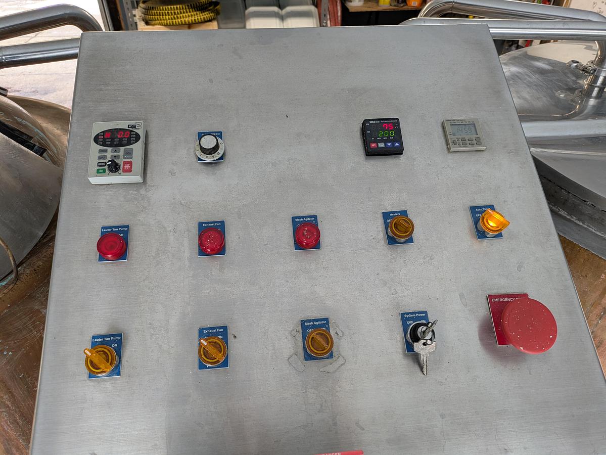 Used 3.5 bbl turnkey microbrewery Fermenter Tank System