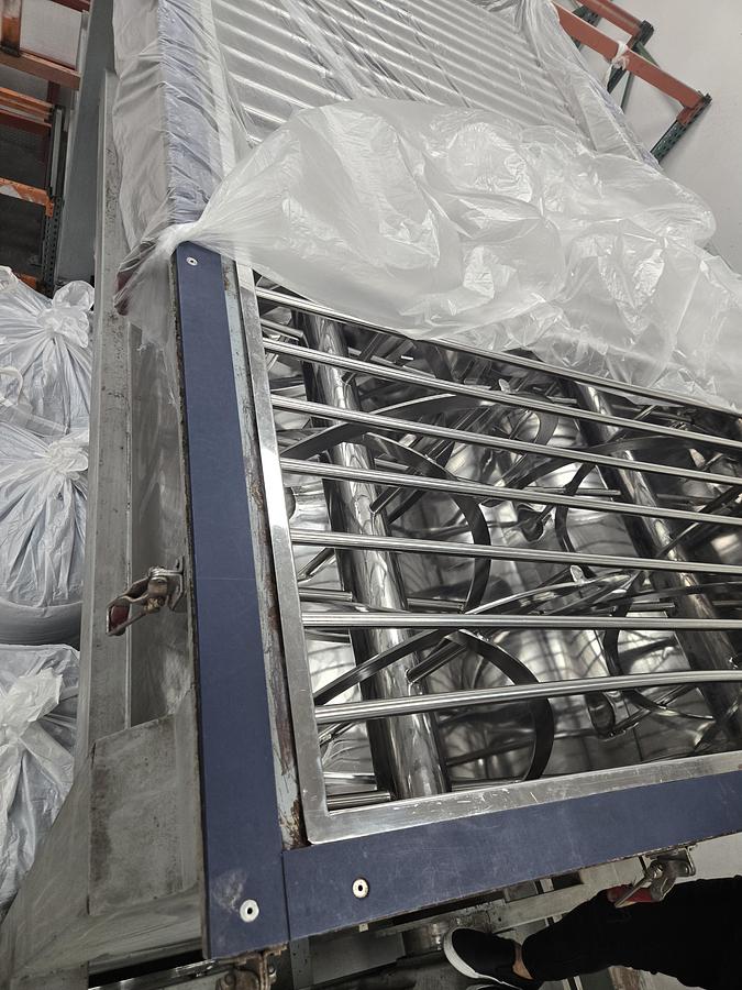 Used 15,000 Liter stainless steel double ribbon blender