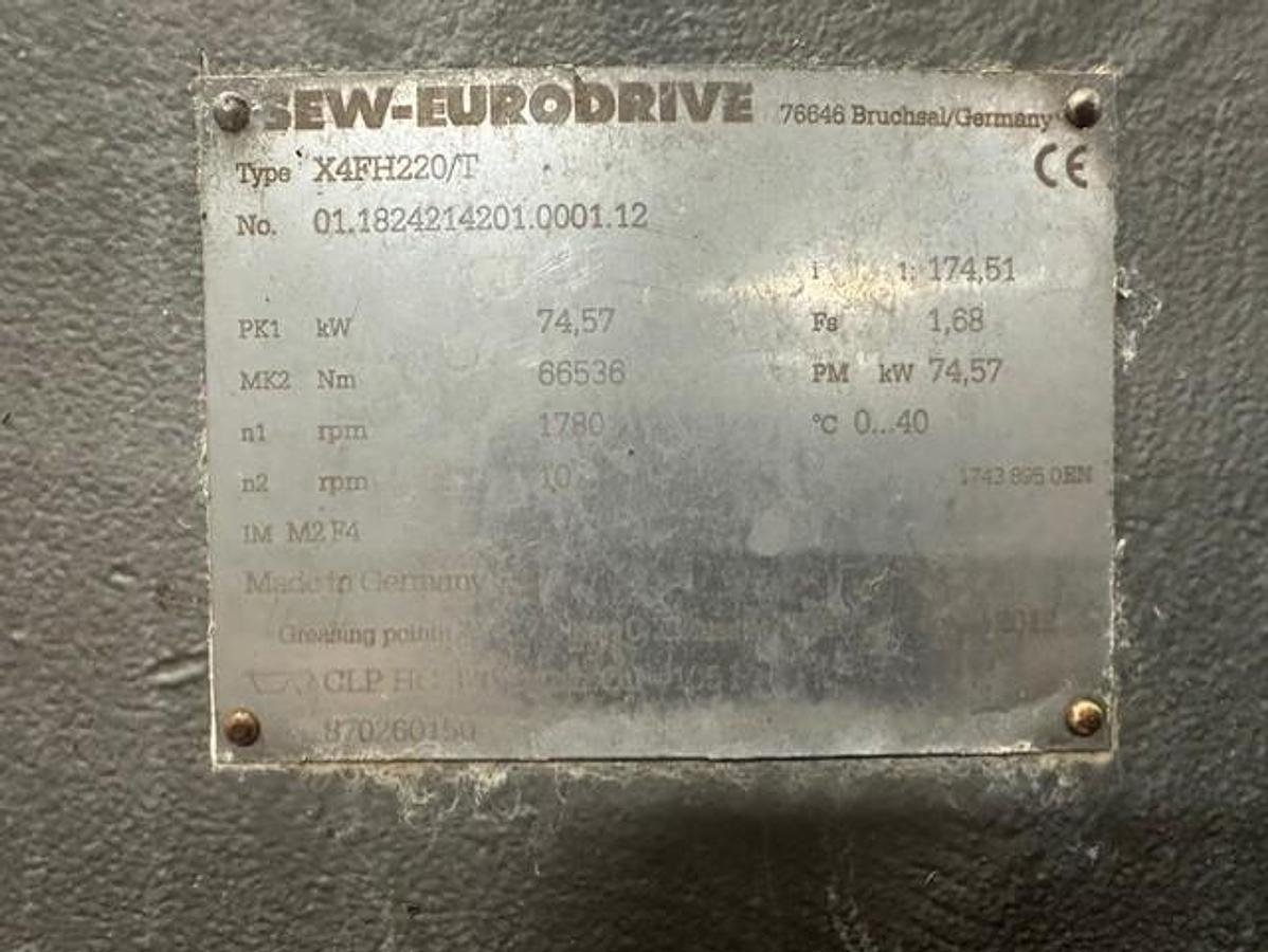 Used 500 Cuft Paddle Blender