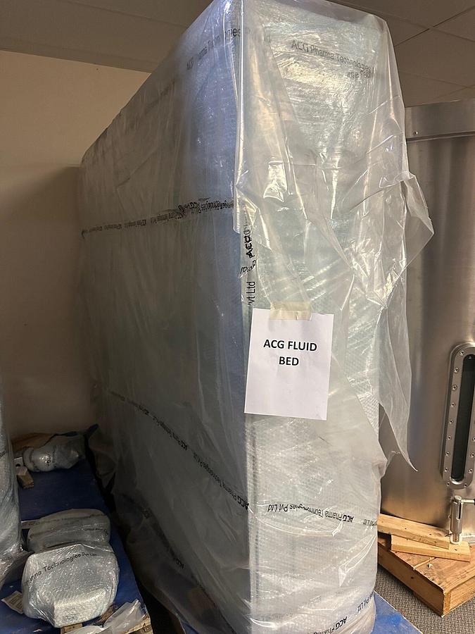 Used New Fluid Bed Dryer from ACG model FBC 25