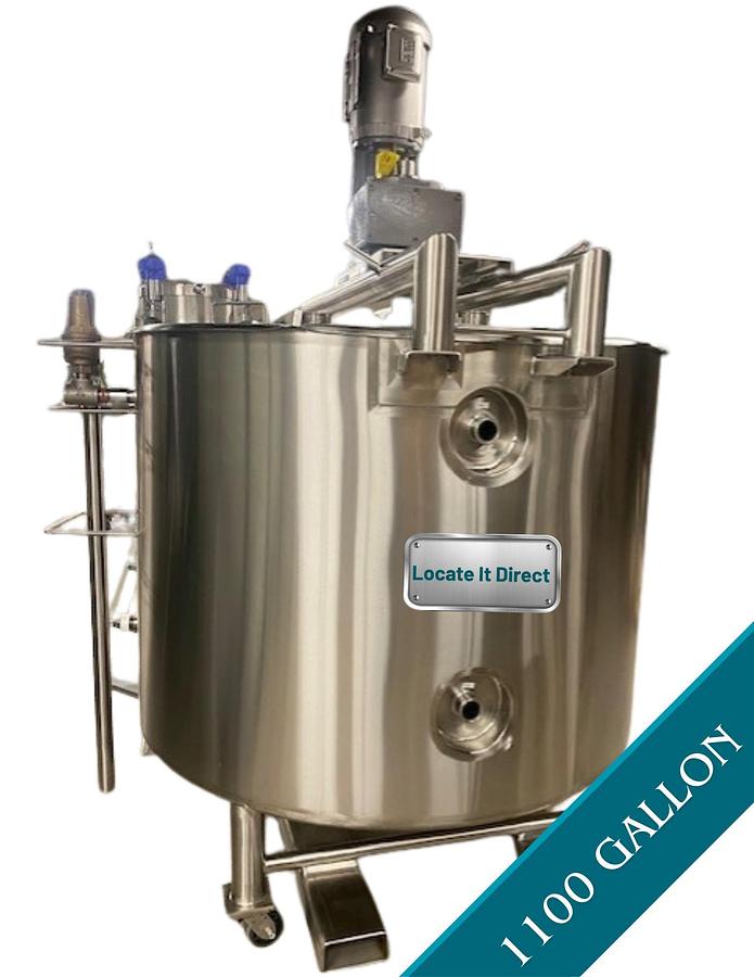 LID SST-1100 Gallon Jacketed Double Motion Kettle