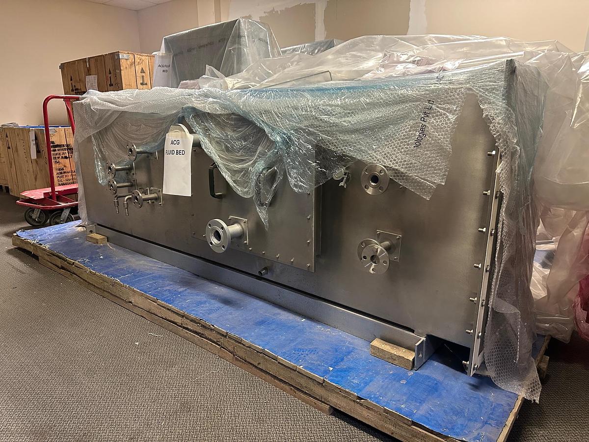 Used New Fluid Bed Dryer from ACG model FBC 25