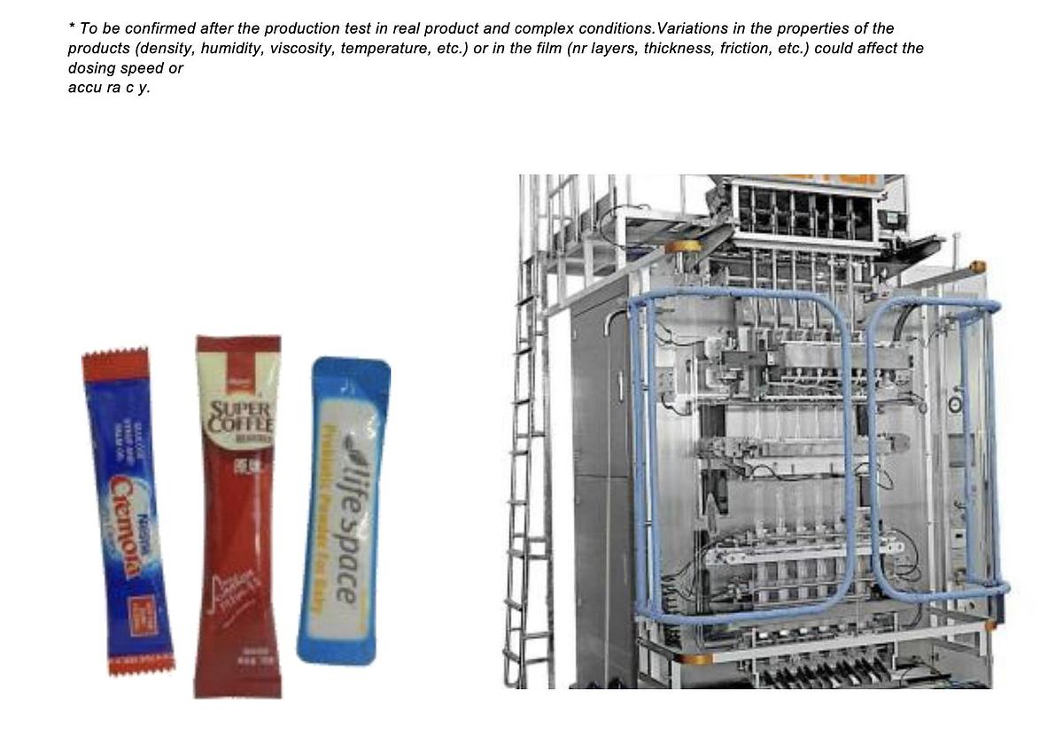 New Custom LID Stick Pack Machines