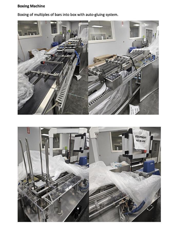 Used Protein/nutra Bar Line Slab Bar Line