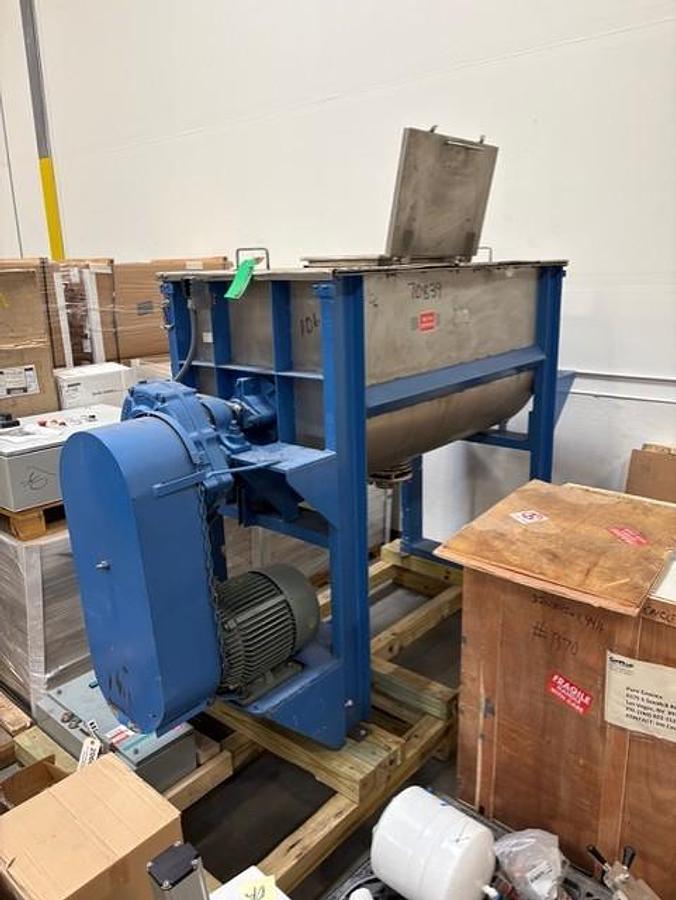 Used Used 25 Cuft Ribbon Blender