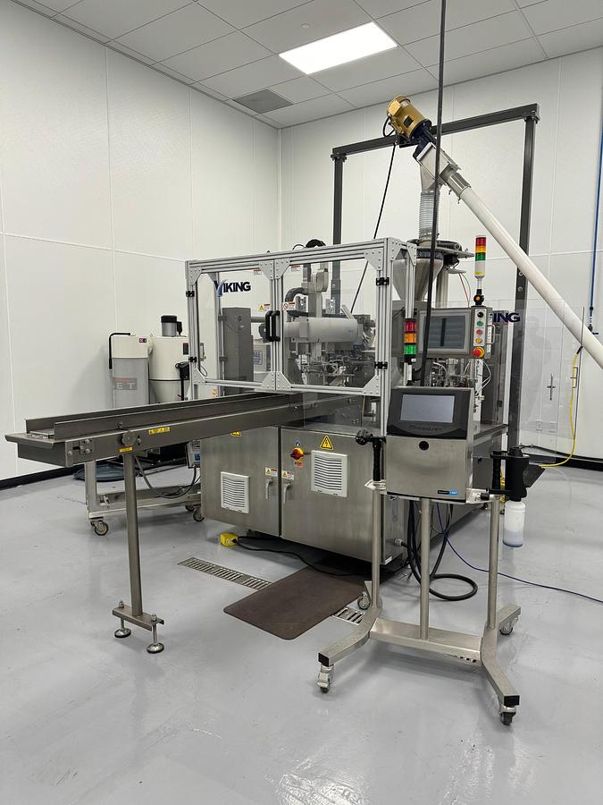 Used New  Viking  Rotary  Powder  Bag  Filler