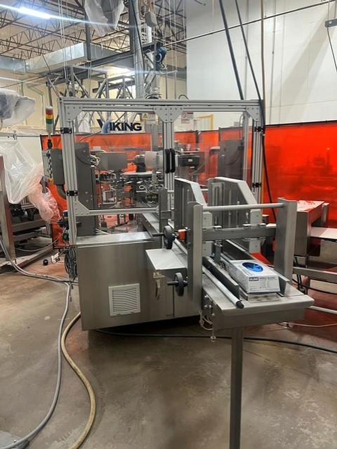 Used Viking Masek Rotary Bag Filler System