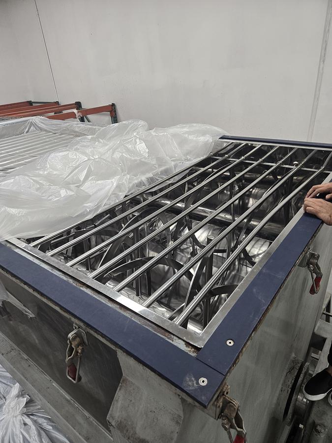 Used 15,000 Liter stainless steel double ribbon blender