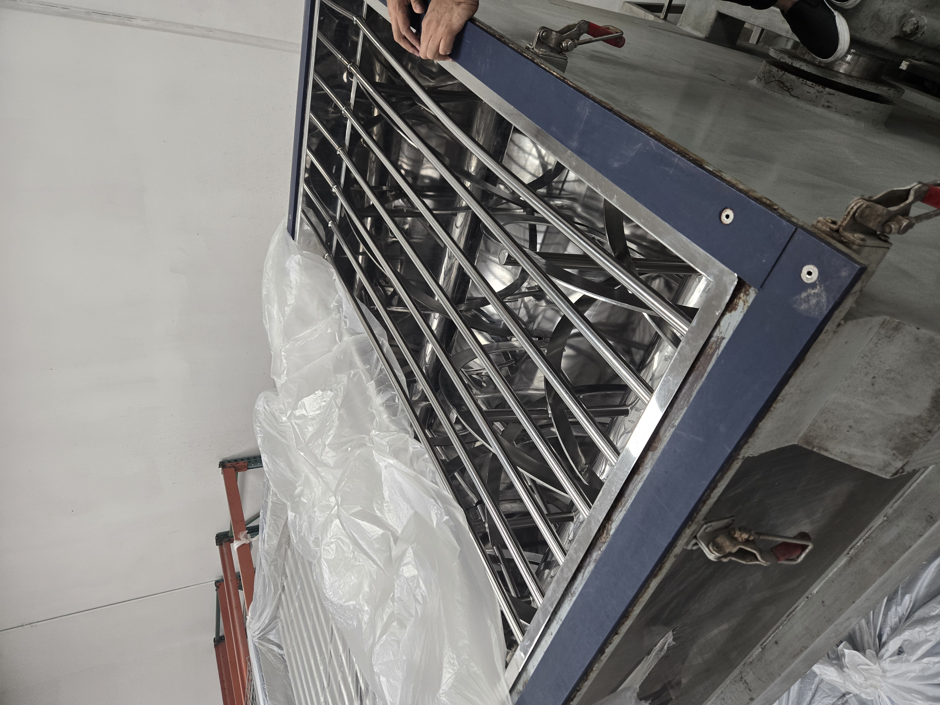 Used 15,000 Liter stainless steel double ribbon blender