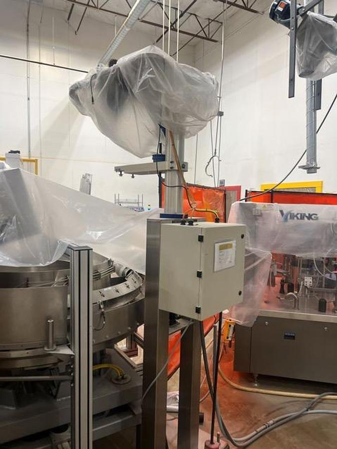 Used Viking Masek Rotary Bag Filler System