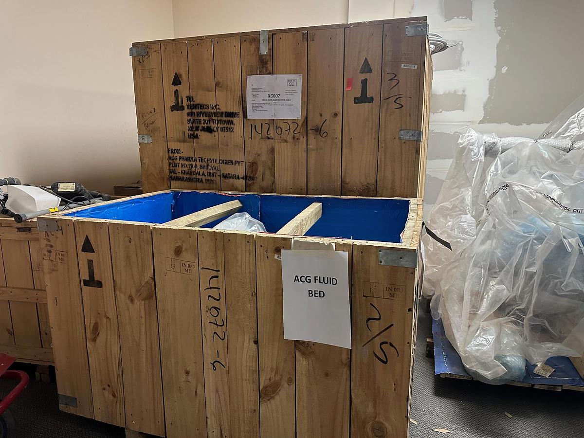 Used New Fluid Bed Dryer from ACG model FBC 25