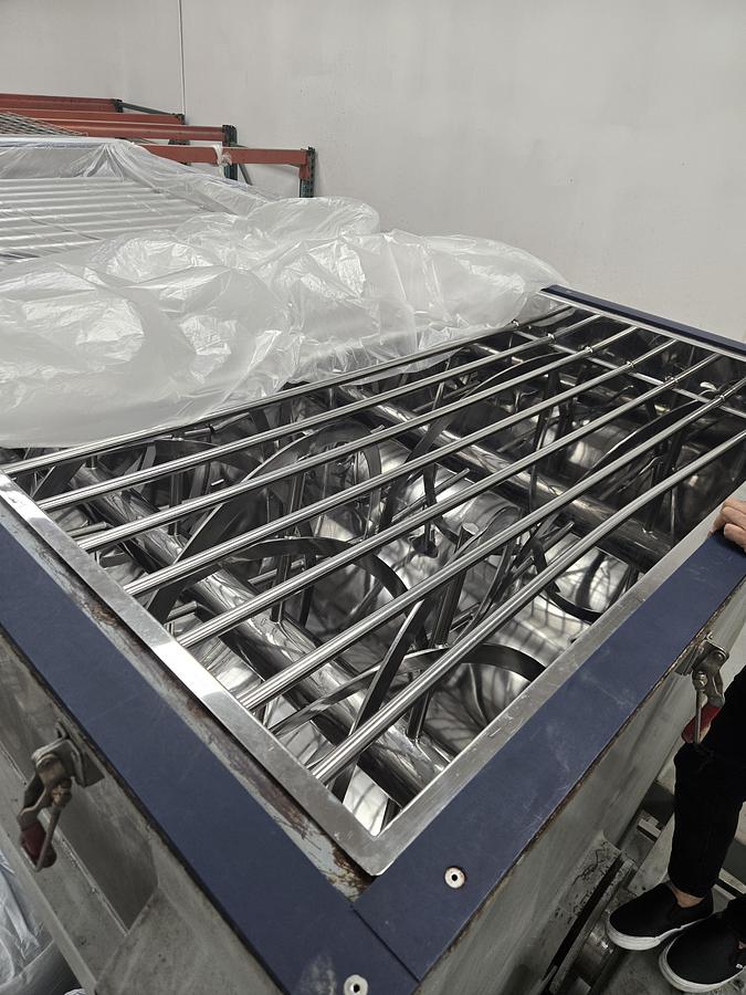 Used 15,000 Liter stainless steel double ribbon blender