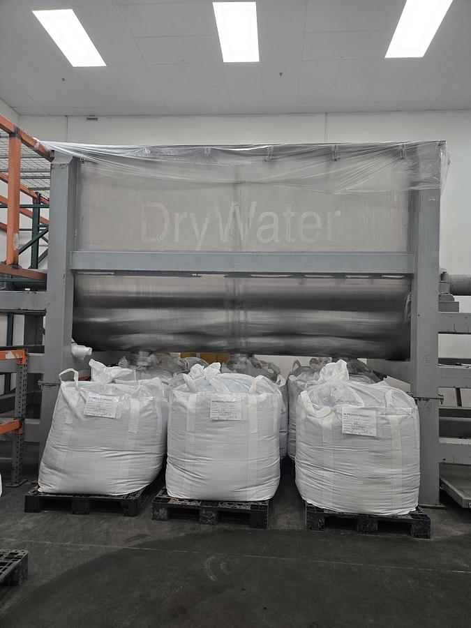 Used 15,000 Liter stainless steel double ribbon blender