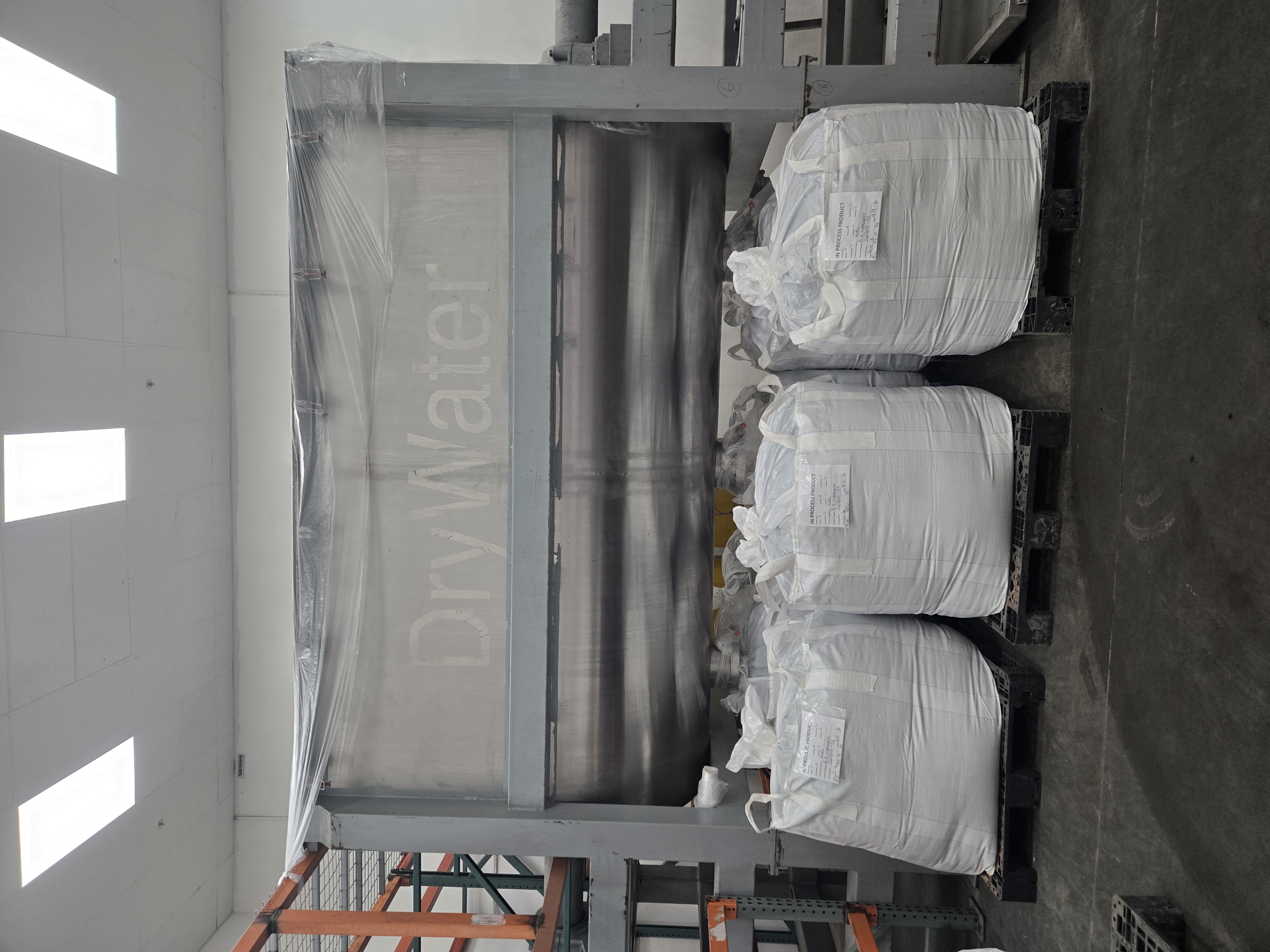 Used 15,000 Liter stainless steel double ribbon blender