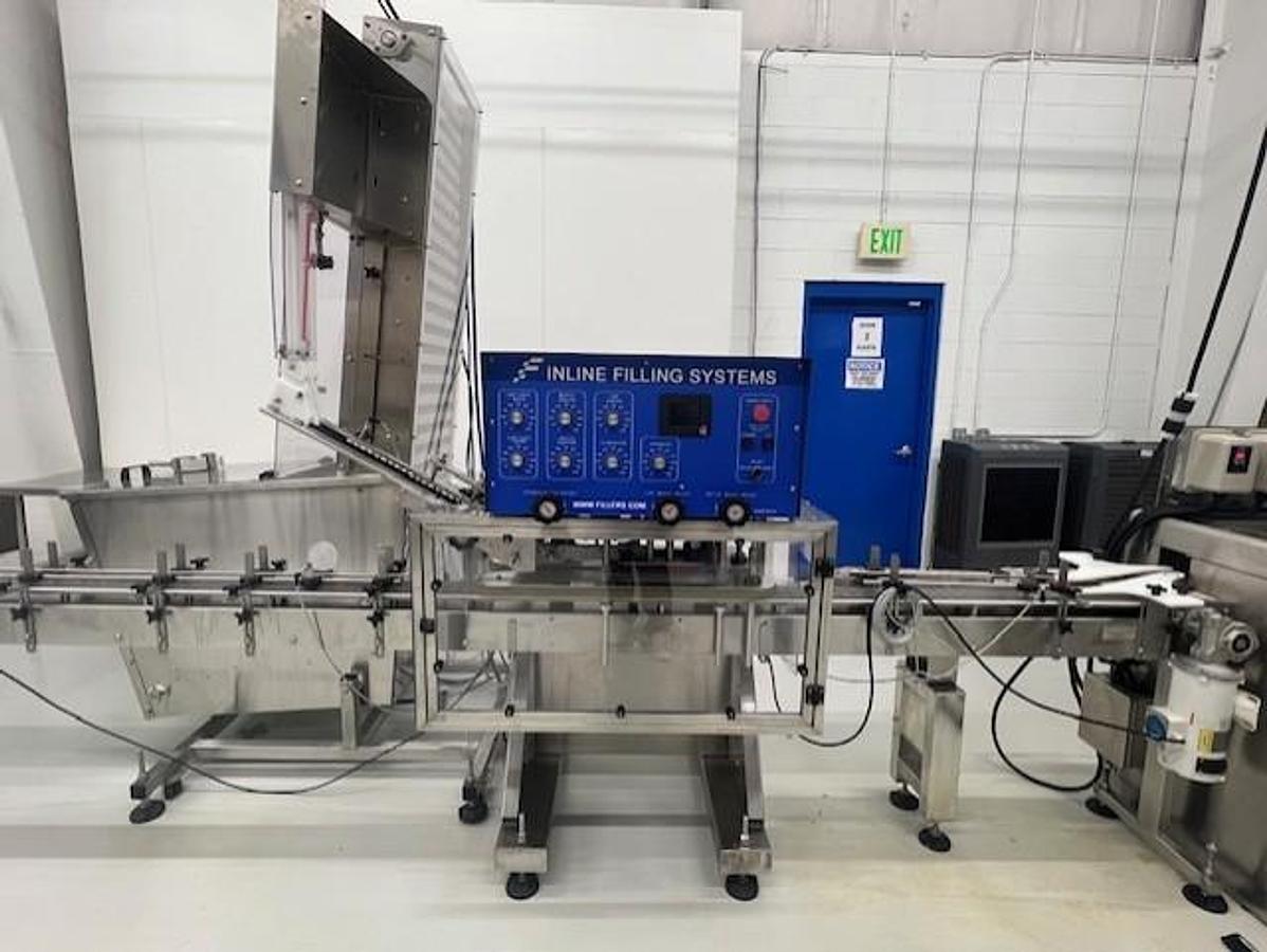 Used Liquid Energy Shot Bottling Line