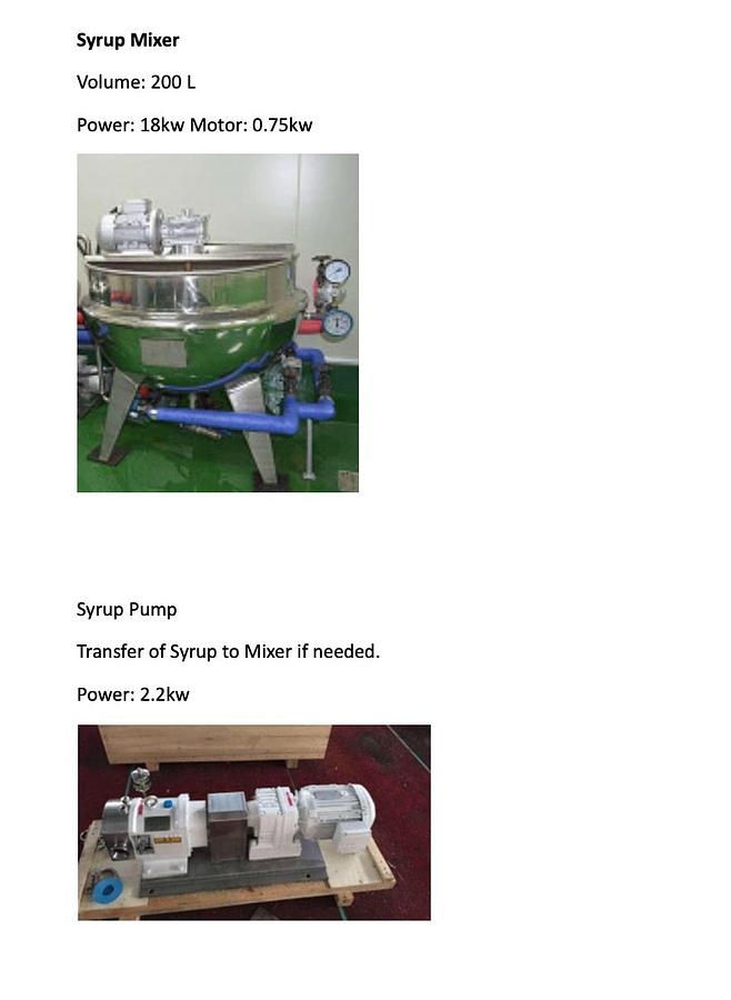 Used Protein/nutra Bar Line Slab Bar Line