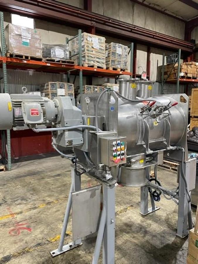 Used Used  600L  Littleford  Plow  Mixer  W/  Choppers