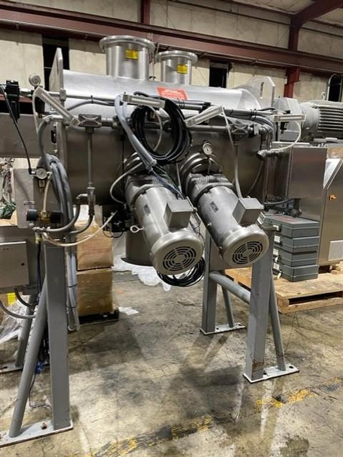 Used Used  600L  Littleford  Plow  Mixer  W/  Choppers