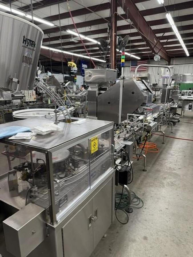 Used Hytek Complete Rebuilt Large Packaging Line