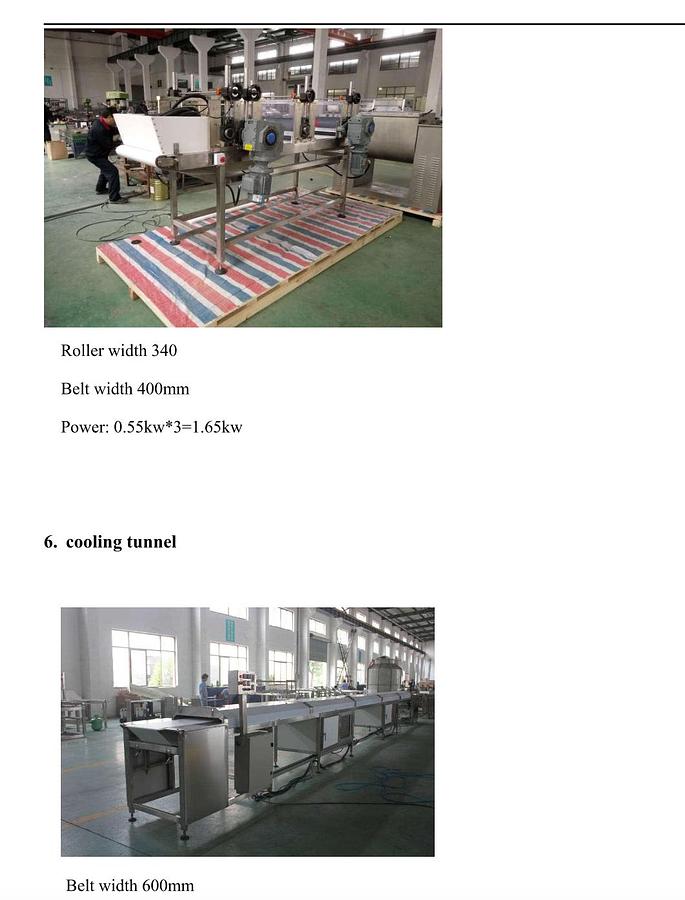 Used Protein/nutra Bar Line Slab Bar Line