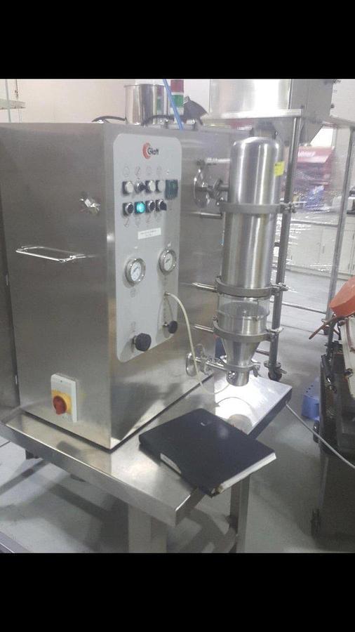 Used Glatt Fluid Bed Dryer Mini Glatt #3 Lab 