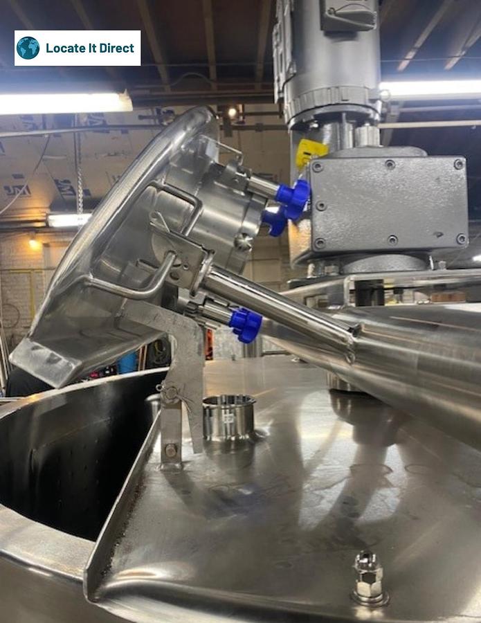 LID SST-500 Gallon Jacketed Double Motion Kettle