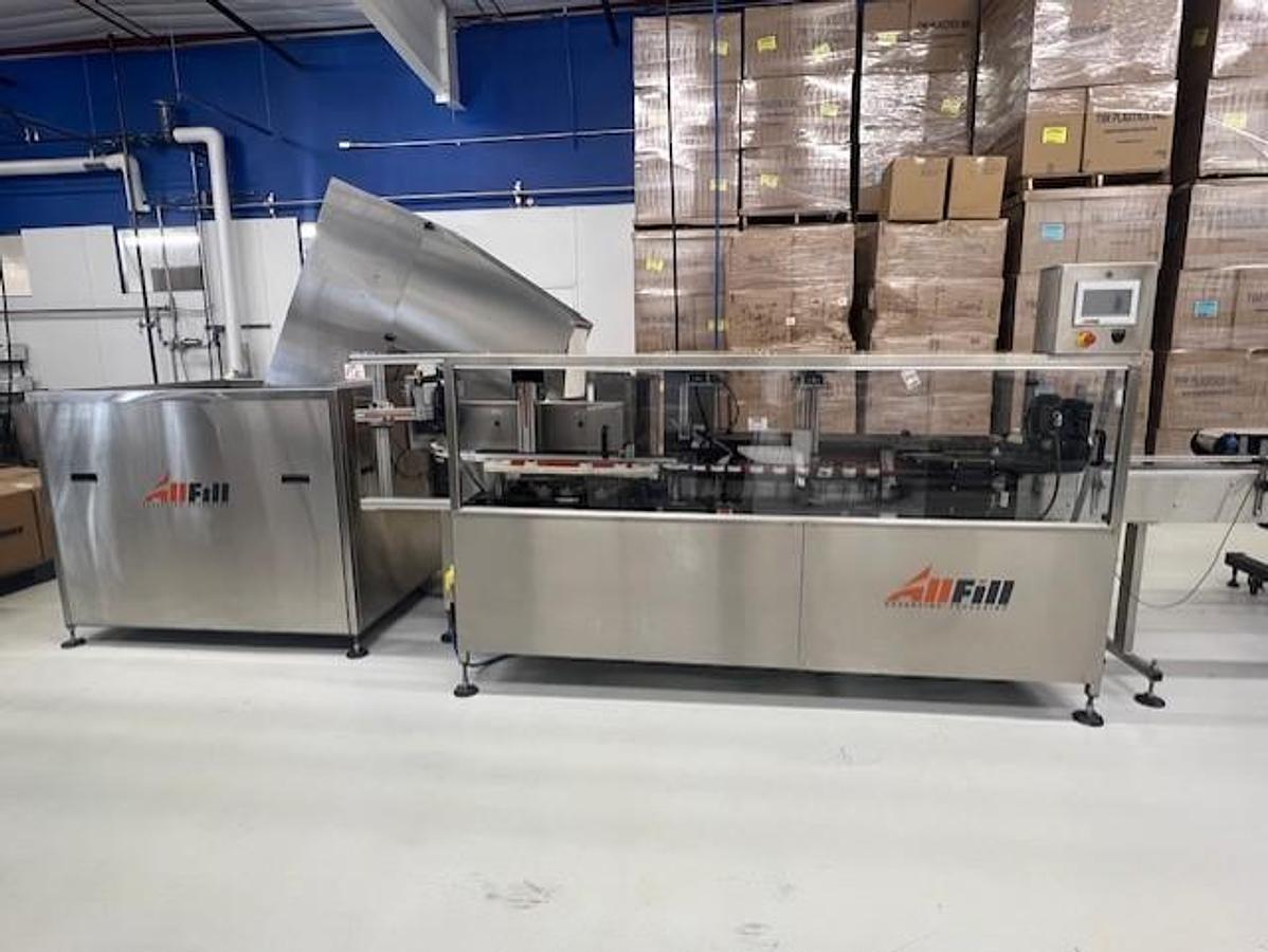 Used Liquid Energy Shot Bottling Line