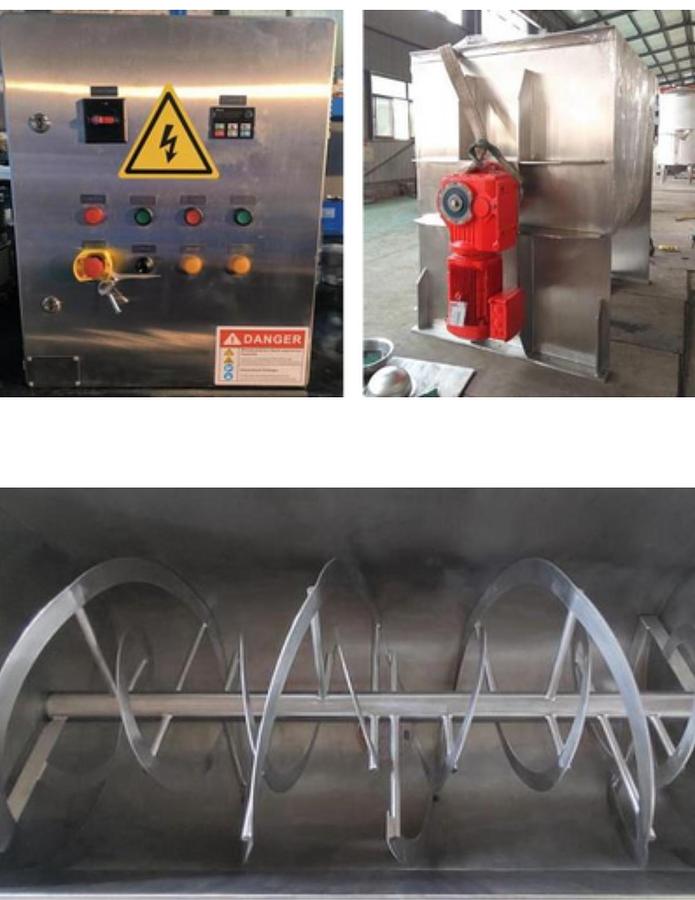 80 Cuft LID Ribbon Blender Model RB-80