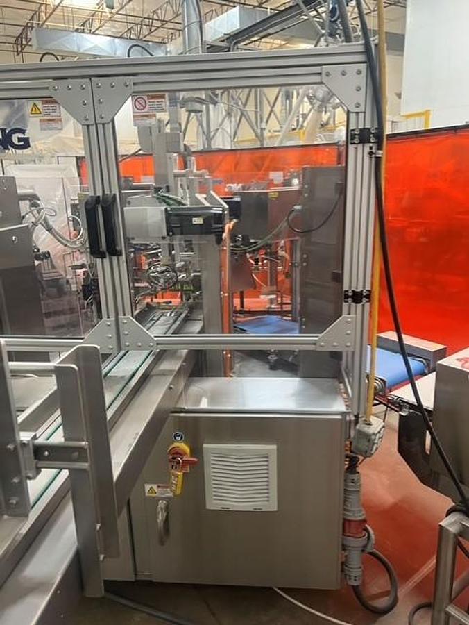 Used Viking Masek Rotary Bag Filler System