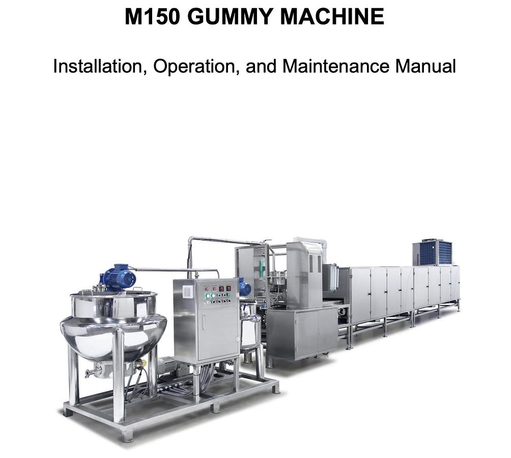 Used Complete  Gummy  line  model  M-150  year  2023