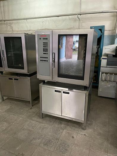 Used Küppersbusch KEG 0062 with base cabinet , combi steamer steam cooker