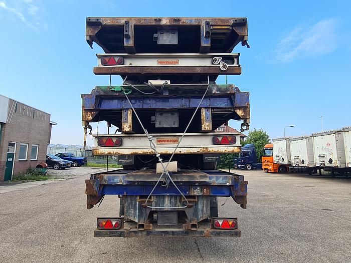 Used 2007 Montracon 3 axle / air suspension / ROR