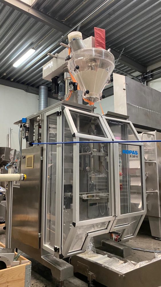 Used Powder weighing and packing line from Kopas