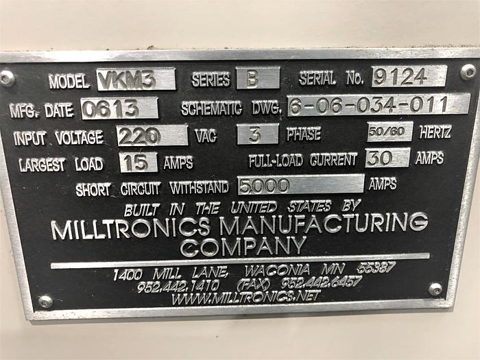 Used 2006 Milltronics Partner VKM3