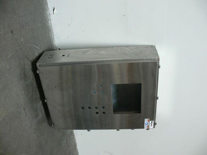 Used 13" x 36" x 48" Stainless Steel Industrial Control Panel